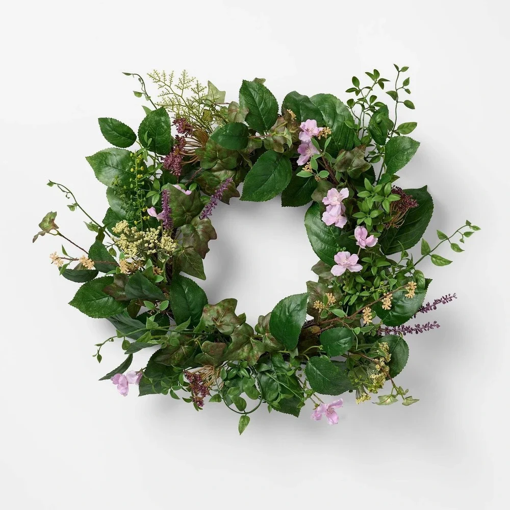 Mixed Floral Wreath - Threshold Studio McGee, Target‎